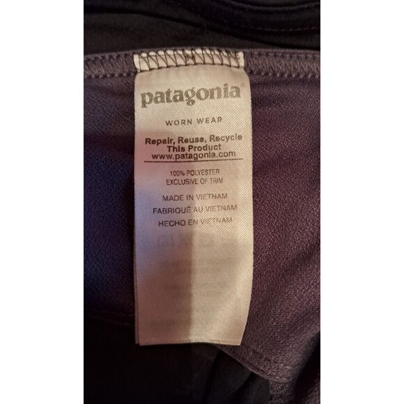 Patagonia Running Workout Shorts Black Drawstring 36" waist 3" inseam Women's L - Picture 12 of 14